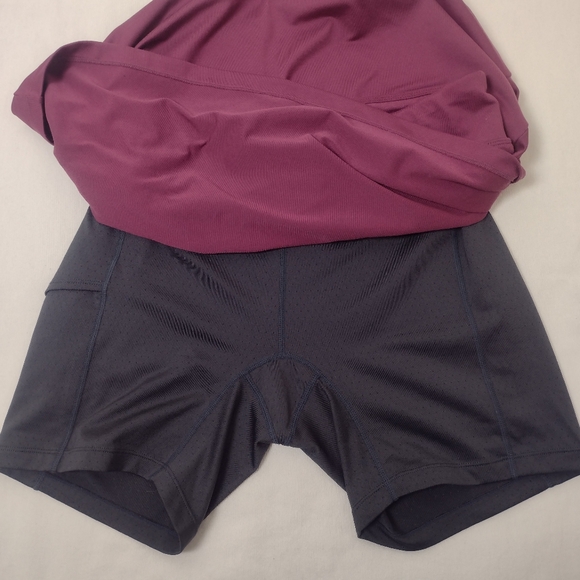 Title Nine Buttah Original Dream Skort 16" Solid Purple Active Athletic Size M - Picture 10 of 14